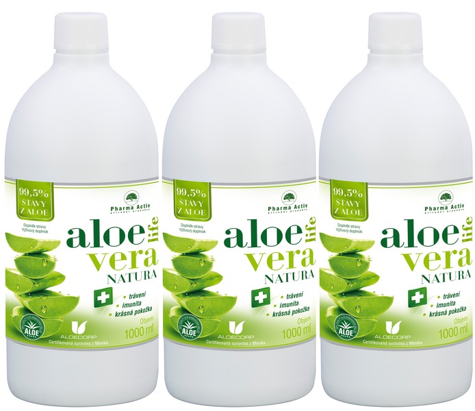 Pharma Activ AloeVeraLife Natura 3x1000 ml 