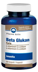 Pharma Activ Beta Glukan Forte + vitamin C a zinek 60 kapslí
