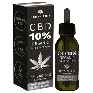 Pharma Activ CBD 10% Full Spectrum 1000 mg Organic 10 ml Pharma Activ CBD 10% Full Spectrum 1000 mg Organic 10 ml