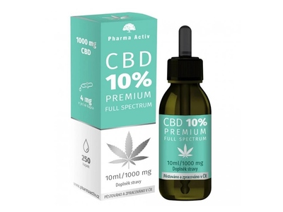 Pharma Activ CBD 10% Premium Full Spectrum 1000 mg 10 ml