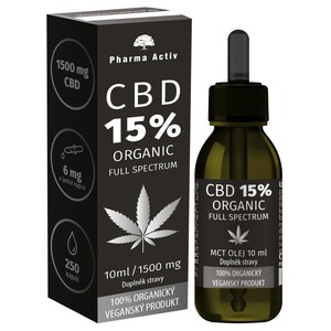 Pharma Activ CBD 15% Organic Full Spectrum 1500 mg 10 ml