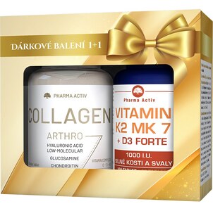 Pharma Activ Collagen Arthro 90 tablet + Vitamin K2 MK7+D3 forte 1000 I.U. 125 tablet