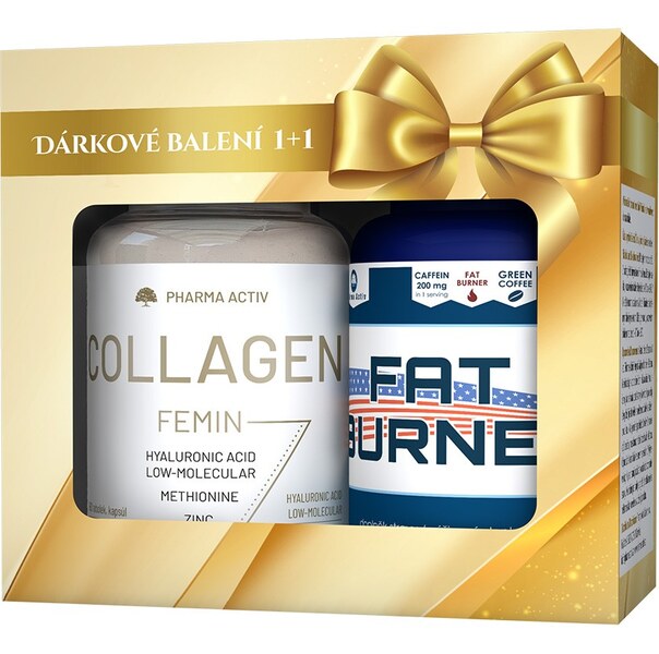 Pharma Activ Collagen Femin 90 tobolek + Fat Burner 90 kapslí 