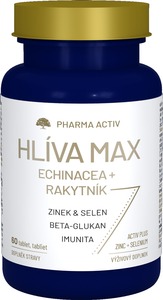 Pharma Activ Hlíva Max Echinacea + Rakytník 60 tablet Pharma Activ Hlíva Max Echinacea + Rakytník 60 tablet