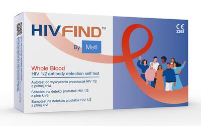 Pharma Activ Meril HIV Find Sebetest na detekci HIV z krve 1 ks