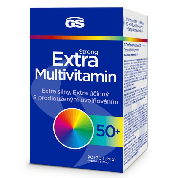 GS Extra Strong Multivitamin 50+ 90+30 tablet 