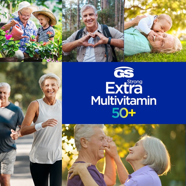 GS Extra Strong Multivitamin 50+ 90+30 tablet 