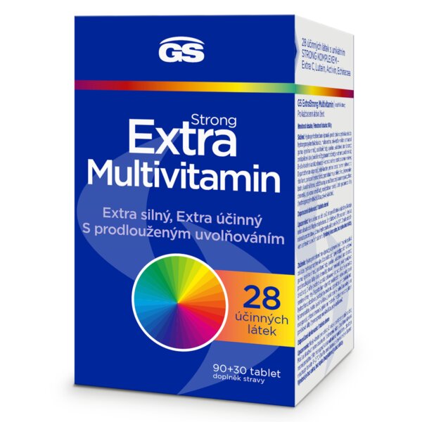 GS Extra Strong Multivitamin 90+30 tablet GS Extra Strong Multivitamin 90+30 tablet