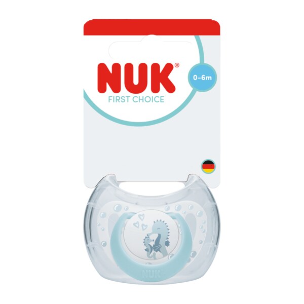 Nuk First Choice Dudlík 0-6m Mix barev 1 ks