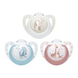 Nuk First Choice Dudlík 0-6m Mix barev 1 ks