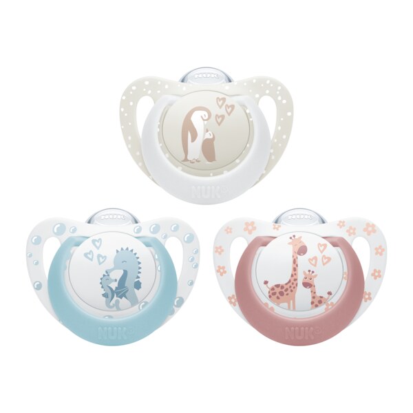 Nuk First Choice Dudlík 0-6m Mix barev 1 ks