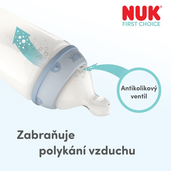 Nuk First Choice Láhev 150 ml 0m+ Mix barev 1 ks