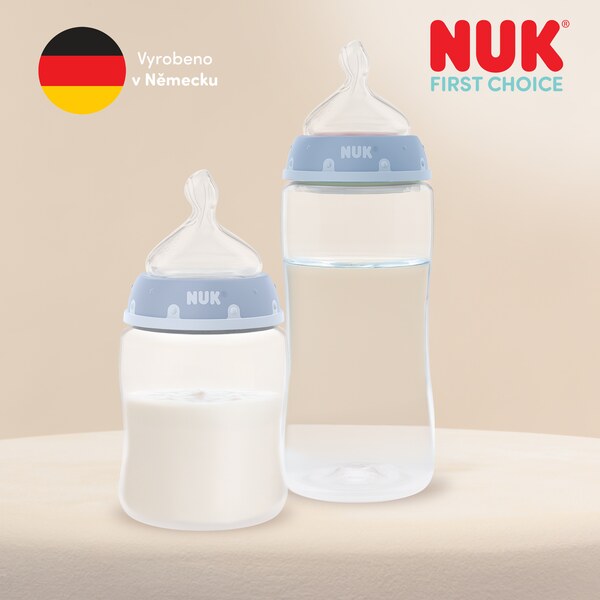 Nuk First Choice Láhev 300 ml 3m+ Mix barev 1 ks