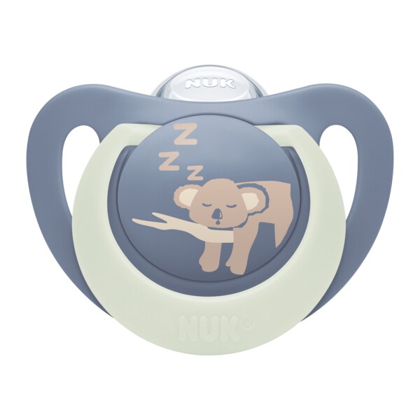 Nuk First Choice Night Dudlík 18-36M Mix barev 1 ks