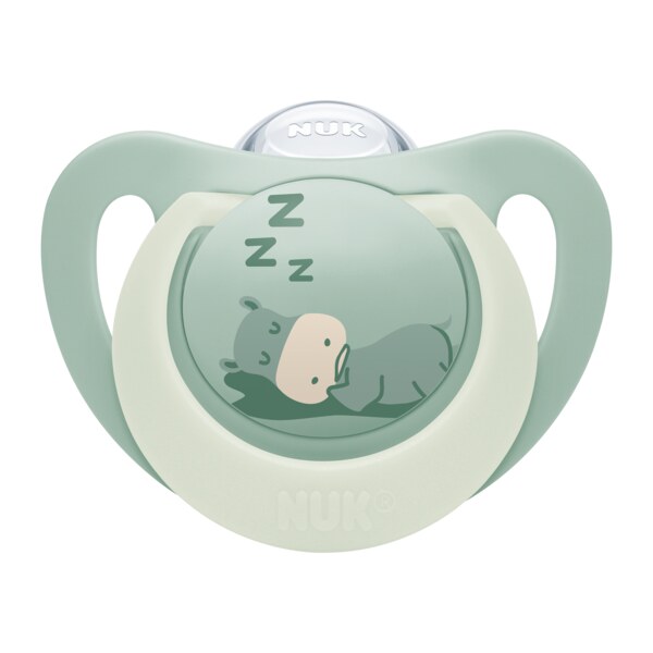 Nuk First Choice Night Dudlík 18-36M Mix barev 1 ks