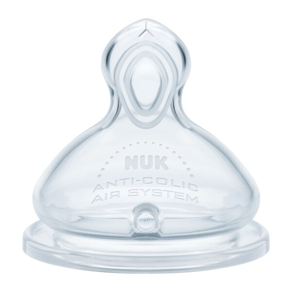 Nuk First Choice Savička vel.Flow control 6m+ 2 ks