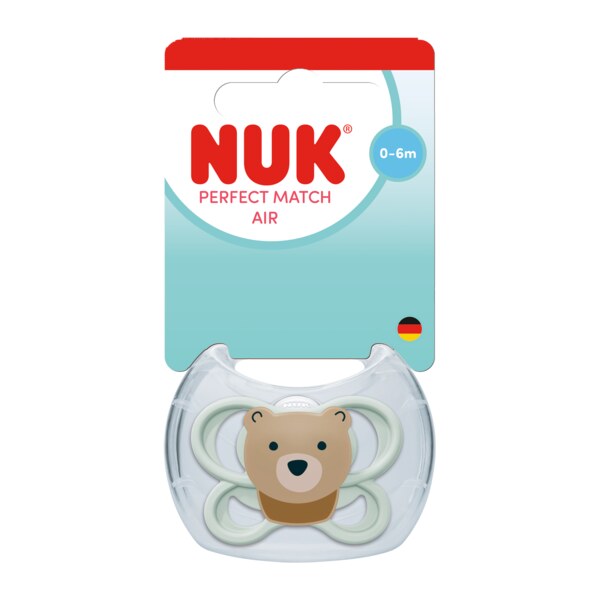 Nuk Perfect Match Air Dudlík 0-6m Mix barev 1 ks