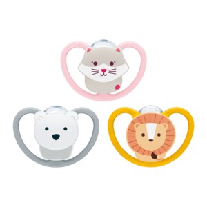 Nuk Perfect Match Air Dudlík 18-36m Mix barev 1 ks Nuk Perfect Match Air Dudlík 18-36m Mix barev 1 ks