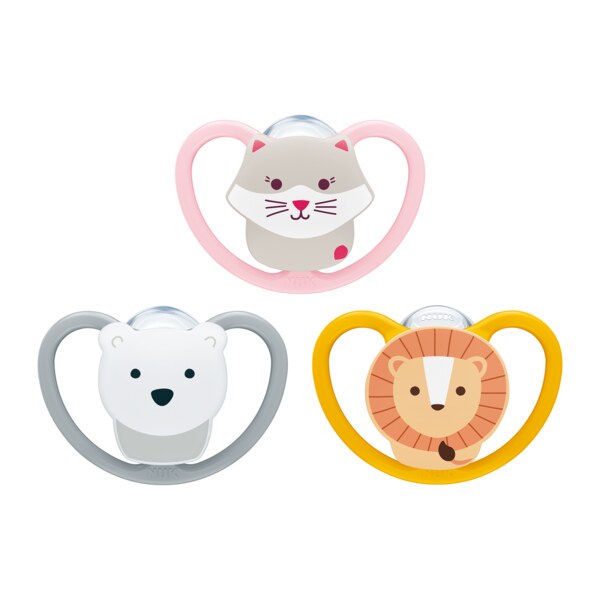 Nuk Perfect Match Air Dudlík 18-36m Mix barev 1 ks