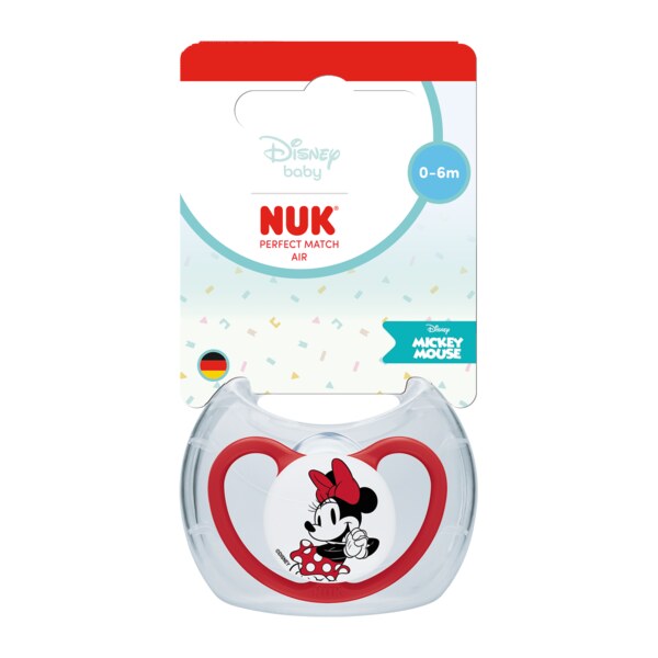 Nuk Perfect Match Air Dudlík Mickey 0-6m Mix barev 1 ks