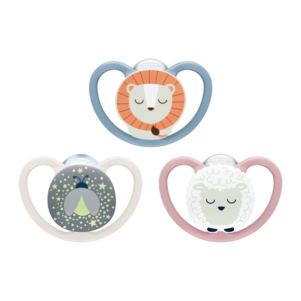 Nuk Perfect Match Air Night Dudlík 6-18m 2 ks