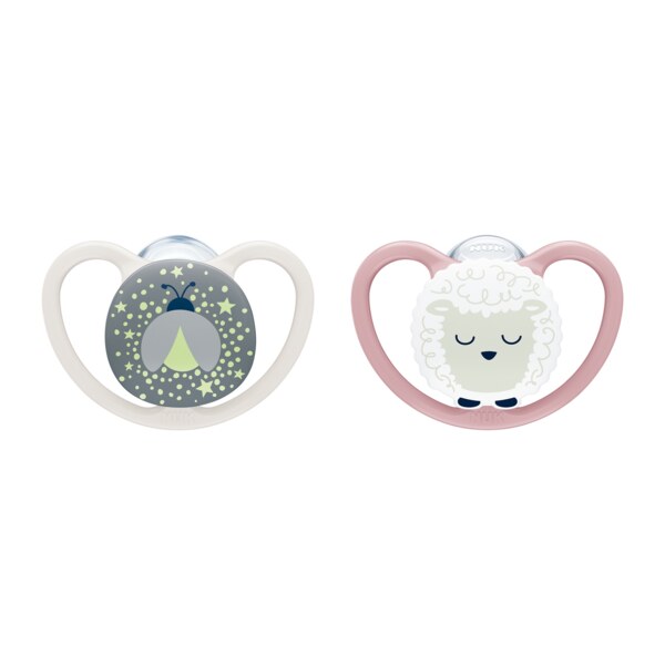 Nuk Perfect Match Air Night Dudlík 6-18m 2 ks