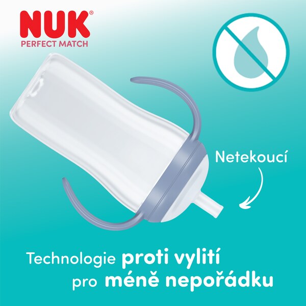 Nuk Perfect Match Brčko náhradní silikonové 8m+ 2 ks