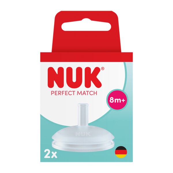 Nuk Perfect Match Brčko náhradní silikonové 8m+ 2 ks