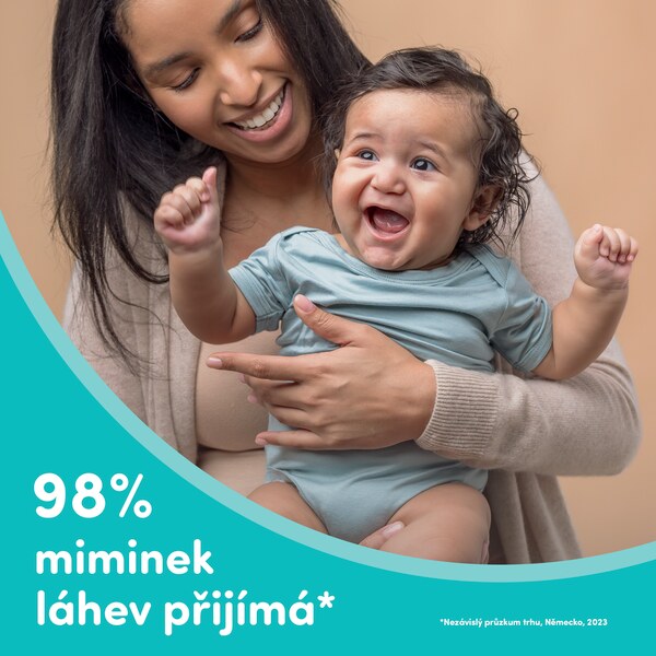 Nuk Perfect Match Kojenecké lahve a Dudlík set 0-3m+ 3 ks