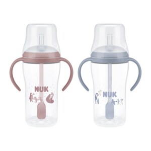 Nuk Perfect Match Láhev na učení s brčkem 260 ml 8m+ 1 ks Nuk Perfect Match Láhev na učení s brčkem 260 ml 8m+ 1 ks