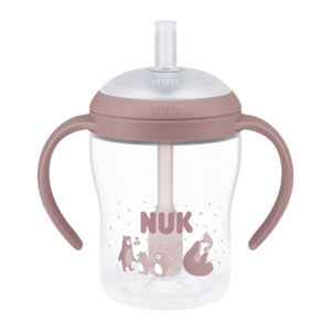 Nuk Perfect Match Láhev na učení s brčkem Bear150 ml 8m+ 1 ks Nuk Perfect Match Láhev na učení s brčkem Bear150 ml 8m+ 1 ks