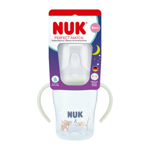 Nuk Perfect Match Láhev na učení Svítící ve tmě 150 ml 6m+ 1 ks