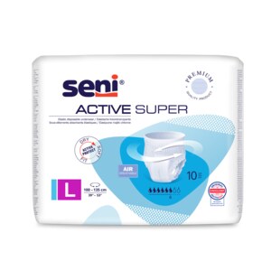 Seni Active Super Inkontinenční plenkové kalhotky L 10 ks