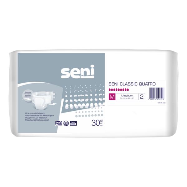 Seni Classic Quatro Inkontinenční plenkové kalhotky M 30 ks