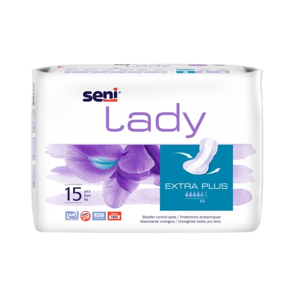Seni Lady Extra Plus Inkontinenční vložky 15 ks