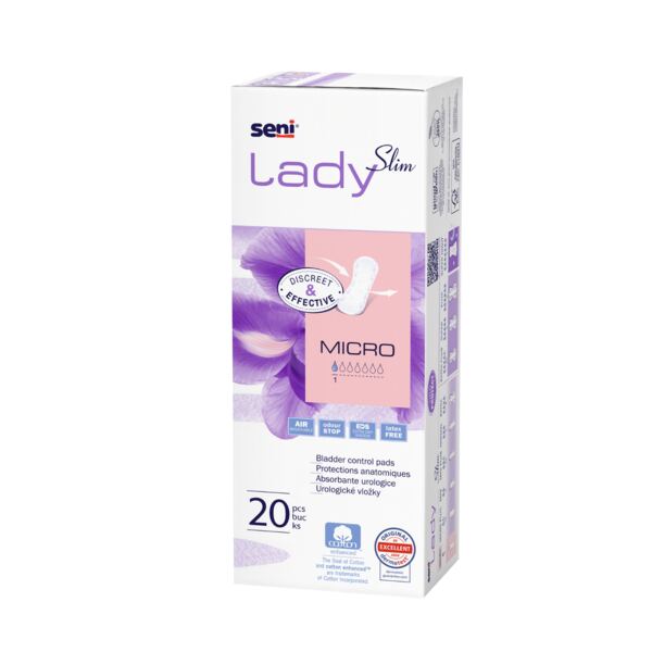 Seni Lady Slim Micro Inkontinenční vložky 20 ks