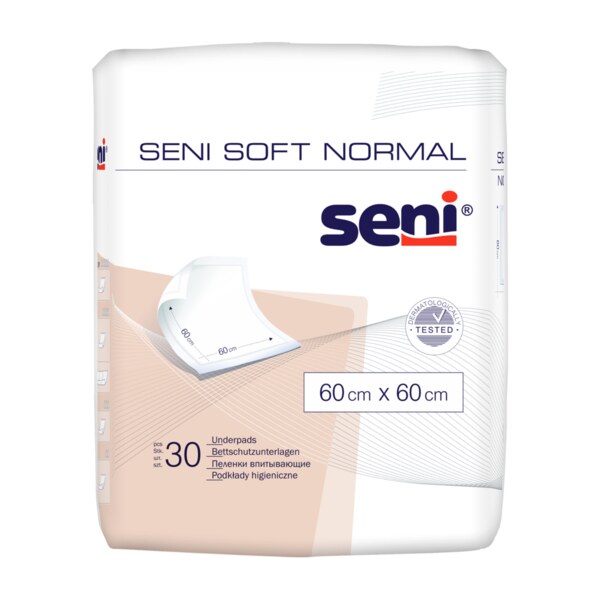 Seni Soft Normal Absorpční podložky 60 x 60 cm 30 ks