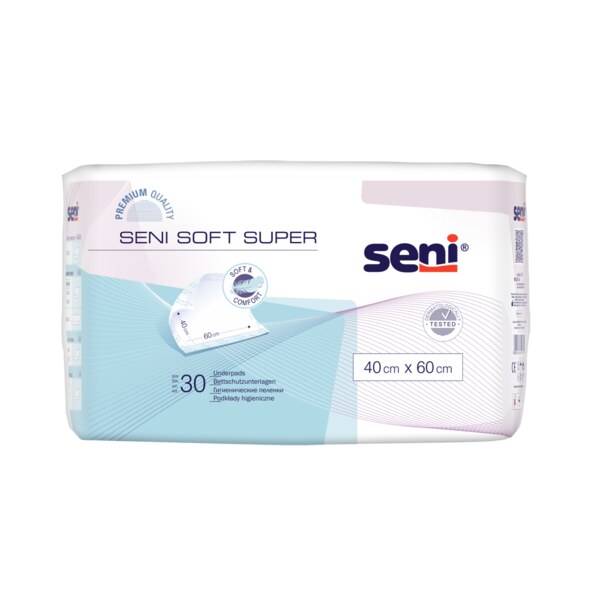 Seni Soft Super Absorpční podložky 60 x 40 cm 30 ks