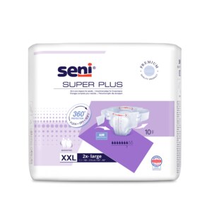 Seni Super Plus Inkontinenční plenkové kalhotky XXL 10 ks Seni Super Plus Inkontinenční plenkové kalhotky XXL 10 ks