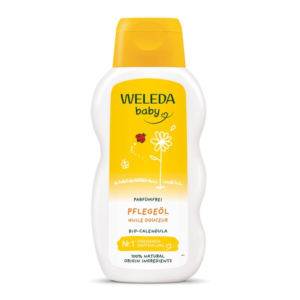 Weleda Baby Měsíčkový olej bez parfemace 200 ml 