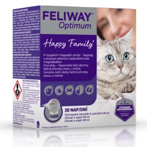 Feliway Optimum Difuzér + lahvička s náplní pro kočky 48 ml
