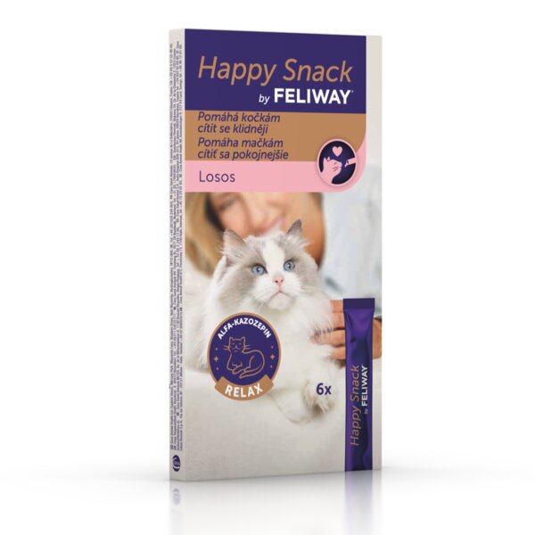 Happy Snack By Feliway Losos 6x15 g