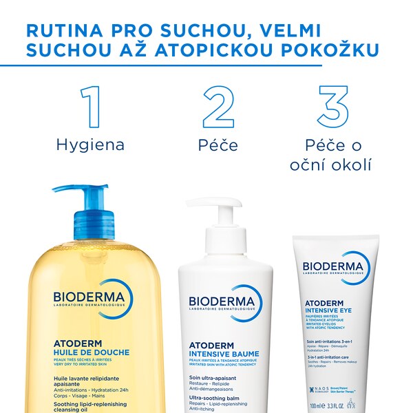 Bioderma Atoderm sprchový olej 200 ml