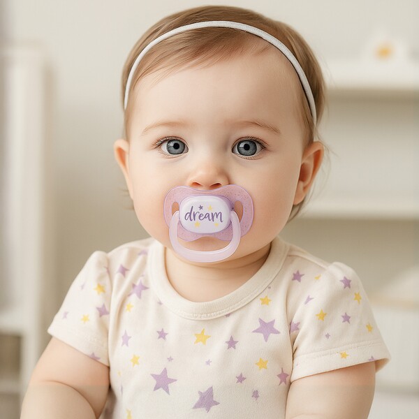 Canpol babies Dudlík silikonový Nightglow 18m+ holka 2 ks