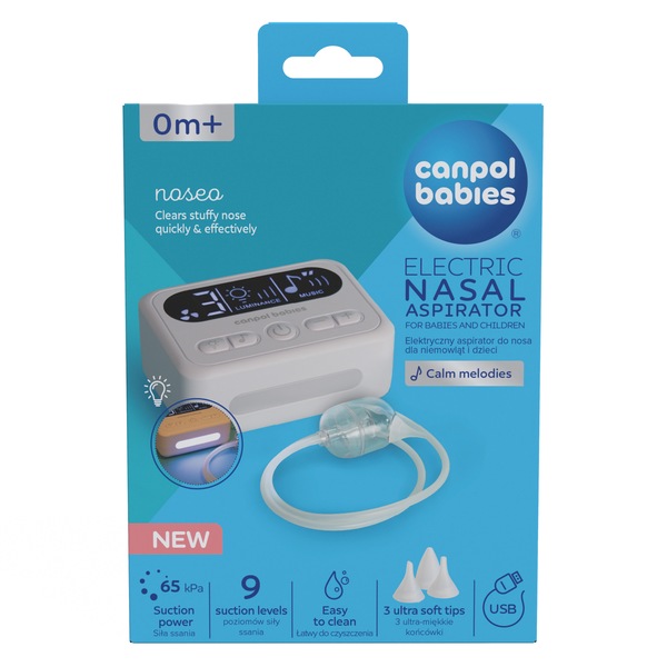 Canpol babies Elektrická nosní odsávačka Noseo 1 ks