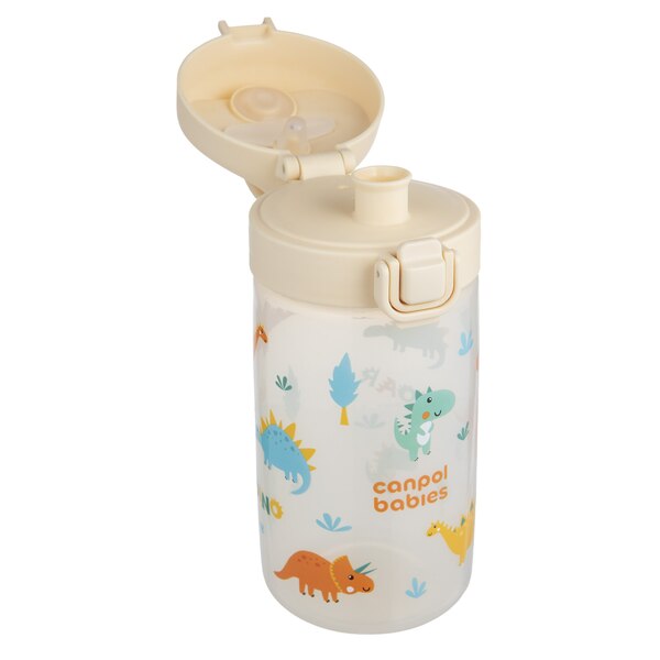 Canpol babies Lahev pro děti Junior 400 ml krémová 1 ks