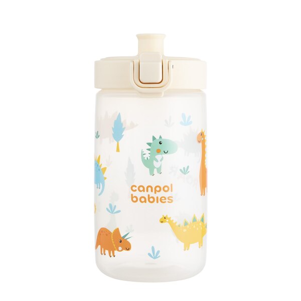 Canpol Babies Láhev pro děti Junior 400 ml krémová 1 ks