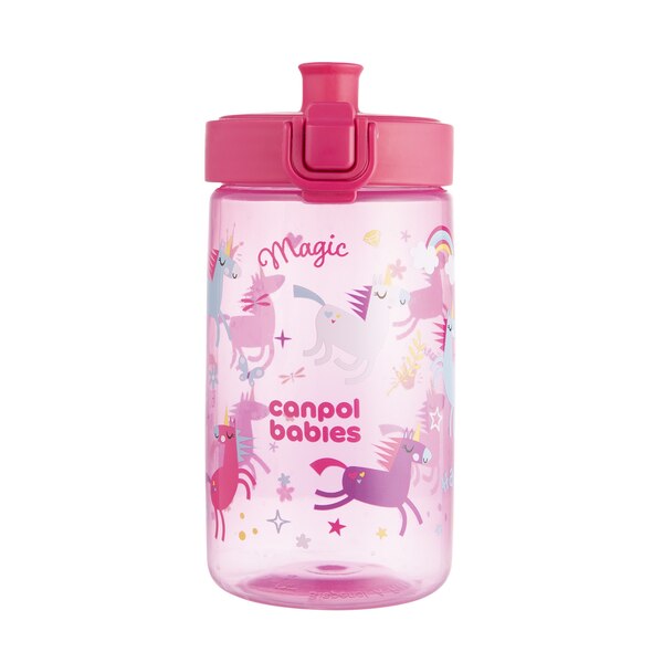 Canpol babies Lahev pro děti Junior 400 ml růžová 1 ks