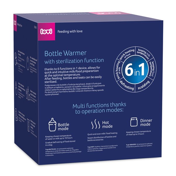 Lovi Ohřívač lahví bílý 1 ks