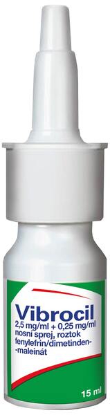 Vibrocil nosní sprej 15 ml Vibrocil nosní sprej 15 ml